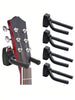 1pc Guitar Wall Mount Hanger With Adjustable Soft Hook, Universal For Guitar, Ukulele, Bass, Erhu And Other Instruments